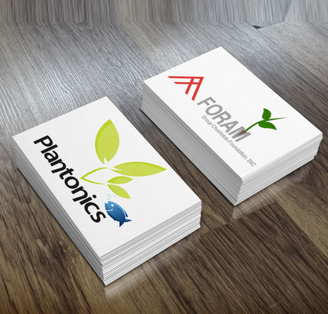 Full Color Printed Business Cards